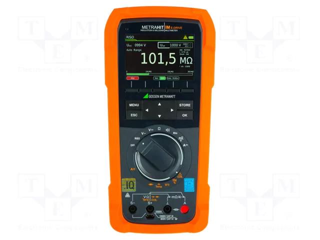 Digital multimeter; Bluetooth,WLAN; colour,LCD TFT 3,5"; IP52 GOSSEN METRAWATT GM-M274S