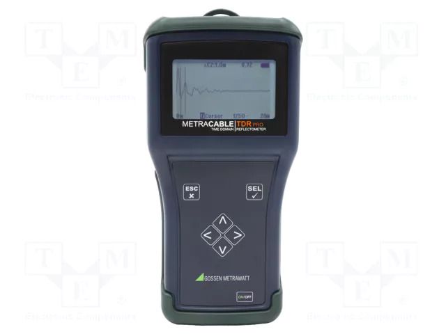 Meter: reflectometer; LCD; Detection: place of cable failure GOSSEN METRAWATT GM-M281A