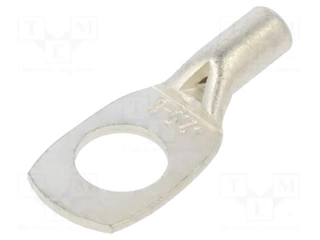 Tip: ring tube; M6; 2.5mm2; crimped; for cable; non-insulated TE Connectivity 710976-1
