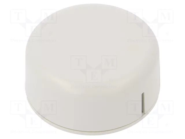 Enclosure: for alarms; Z: 20.3mm; ABS; grey; 1551SNAP; Ø: 45mm; IP30 HAMMOND HM-1551SNAP11GY