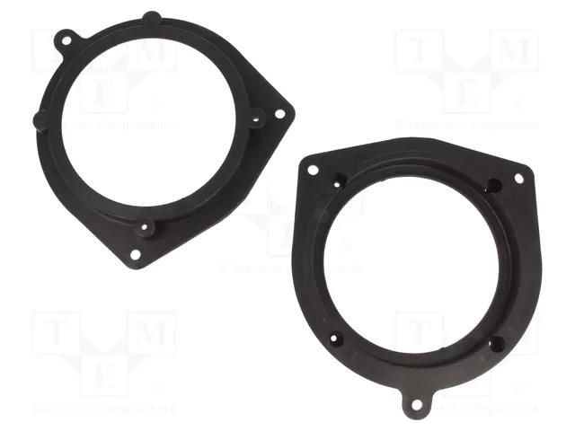 Speaker frame; 130mm; Toyota; Toyota Avensis (T25) 2003->2009 4CARMEDIA RAM-20.468/K