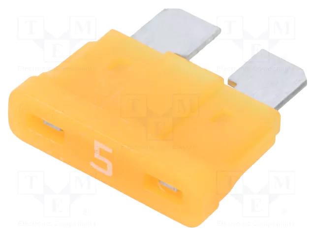 Fuse: fuse; 5A; 32VDC; automotive; 19.3mm; tin alloy ESKA 340224