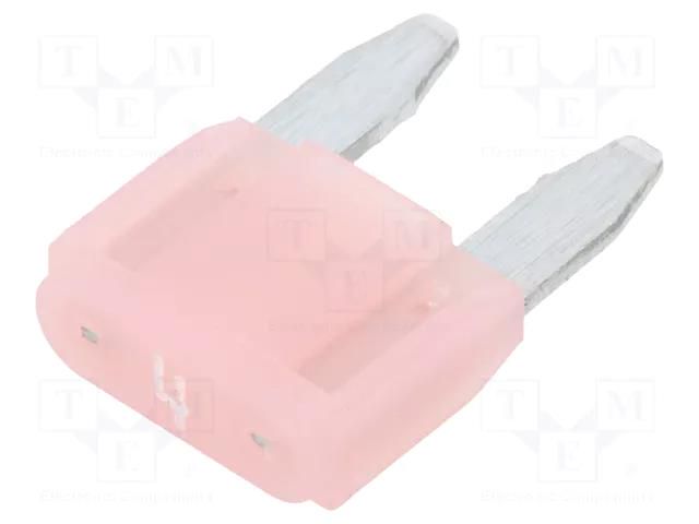 Fuse: fuse; 4A; 58VDC; automotive; 11.2mm; MINI; tin alloy ESKA 341123-58V