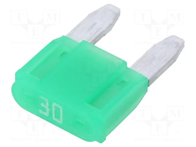 Fuse: fuse; 30A; 58VDC; automotive; 11.2mm; tin alloy ESKA 341133-58V