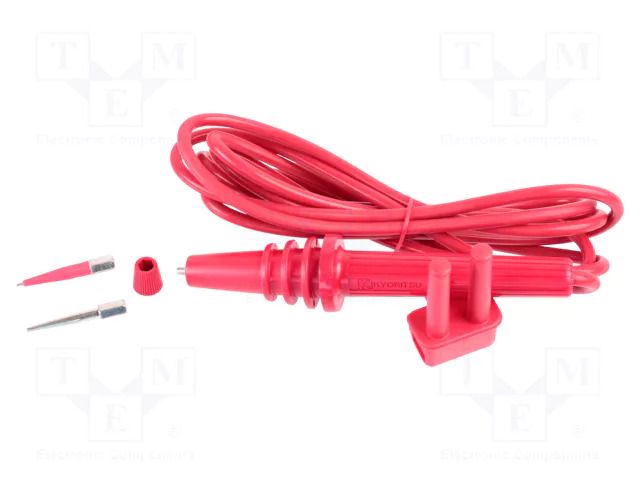 Test lead; Len: 3m; red KYORITSU KEW7165A