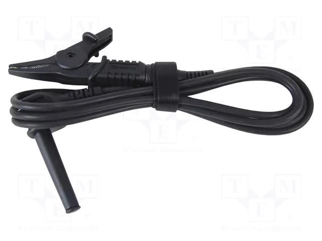 Ground/earth cable; Len: 1.5m; black KYORITSU KEW7224A