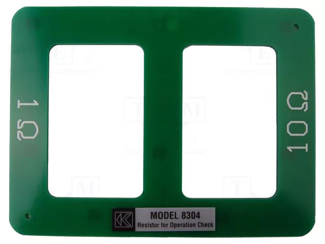 Test acces: reference resistor KYORITSU KEW8304