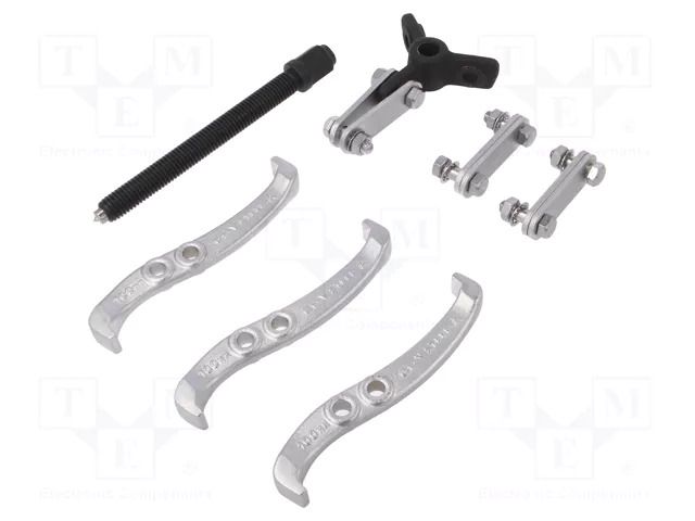 Bearing puller; 3-armig; 50÷100mm; 4" KING TONY KT-7963-04