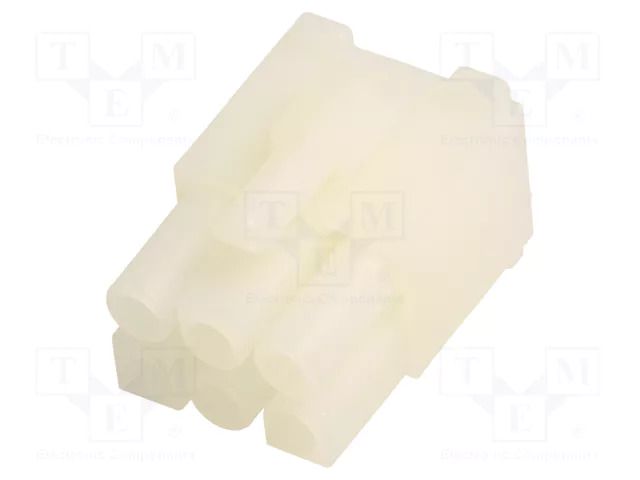 connector 093 Pwr Conn Rcpt V-2 6Ckt MOLEX MX-19-09-1069