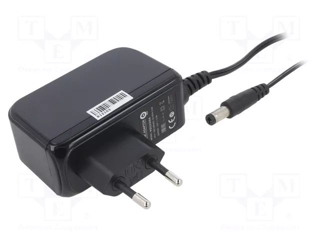 Power supply: switching; mains,plug-in; 12VDC; 2A; 24W; 81.16% POS POS12200A