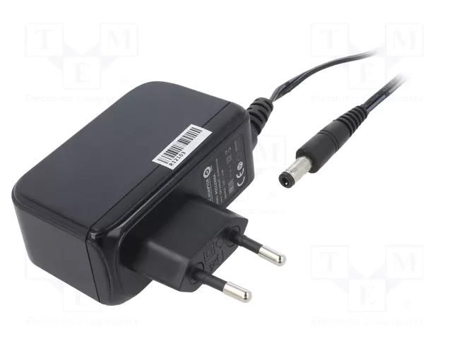 Power supply: switching; mains,plug-in; 12VDC; 2A; 24W; 81.16% POS POS12200A-25