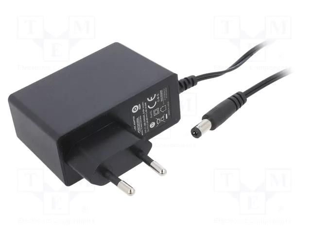 Power supply: switching; mains,plug-in; 24VDC; 1A; 24W; 86.09% POS POSC24100A