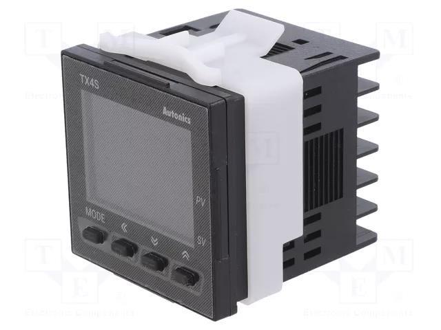 Module: regulator; temperature; SPST-NO; OUT 2: alarm; OUT 3: alarm AUTONICS TX4S-24R