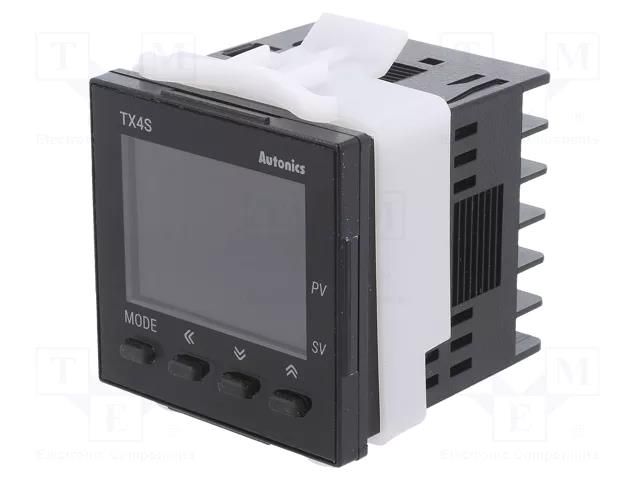 Module: regulator; temperature; SPST-NO; OUT 2: alarm; OUT 3: alarm AUTONICS TX4S-B4R