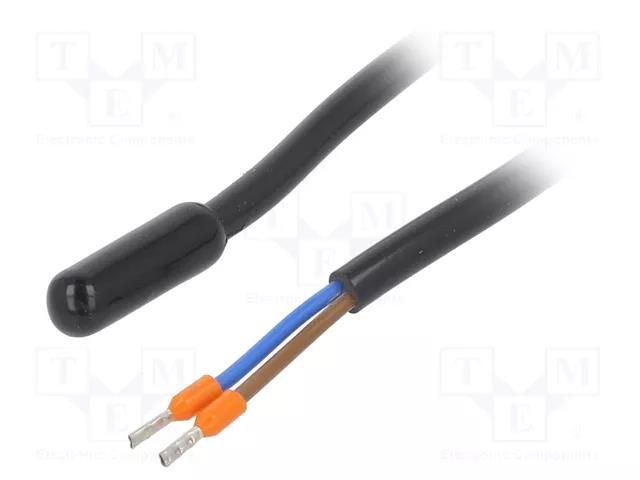 Sensor: temperature; NTC; 12kΩ; 12m; -20÷80°C; Leads: lead x2 ELKO EP SENSOR-TC-12