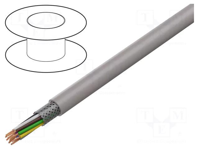 Wire; UNITRONIC® PUR CP; shielded,tinned copper braid; PUR LAPP UTR-CP-12X0.25