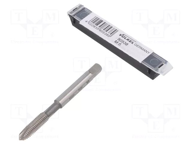 Tap; M6; 1; L: 66mm; Holder: machine; 5mm; ISO2/6H VÖLKEL VOLKEL-80538