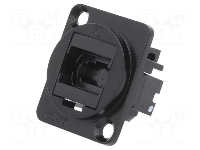 Connector: fiber optic; coupler; MTP,both sides; metal; FT CLIFF CP30245MB