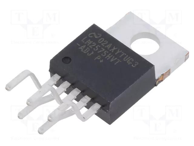 PMIC; DC/DC converter; Uin: 4÷60VDC; Uout: 1.23÷57VDC; 1A; THT; Ch: 1 TEXAS INSTRUMENTS LM2575HVT-ADJ/LF03