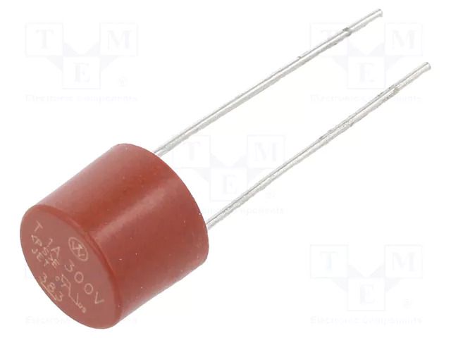 Fuse: fuse; 1A; 300VAC; time-lag; TR5 LITTELFUSE 38311000000