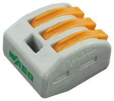 TERMINAL BLOCK, PLUGGABLE, 3POS, 12AWG 222-413