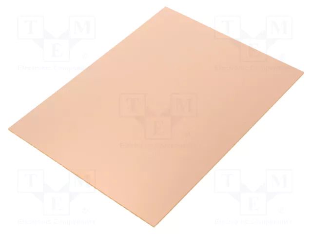 Laminate; hard paper; 1.6mm; L: 200mm; W: 150mm; Coating: copper RADEMACHER RAD-620-6