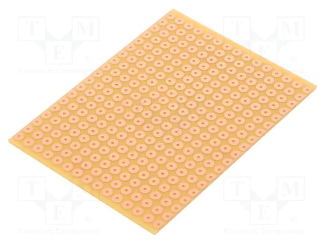 Board: universal; single sided,prototyping; W: 100mm; L: 75mm RADEMACHER RAD-810-2