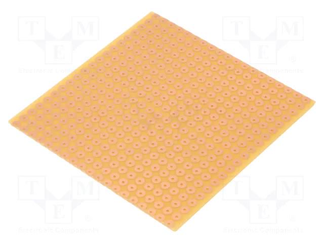 Board: universal; single sided,prototyping; W: 100mm; L: 100mm RADEMACHER RAD-810-3