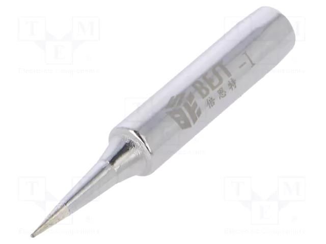 Tip; conical; 1mm; for  soldering iron,for soldering station BEST BST-900M-T-I