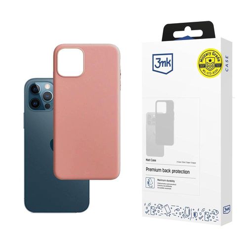 Apple iPhone 12/12 Pro - 3mk Matt Case lychee, 3mk Protection 5903108327077 5903108327077