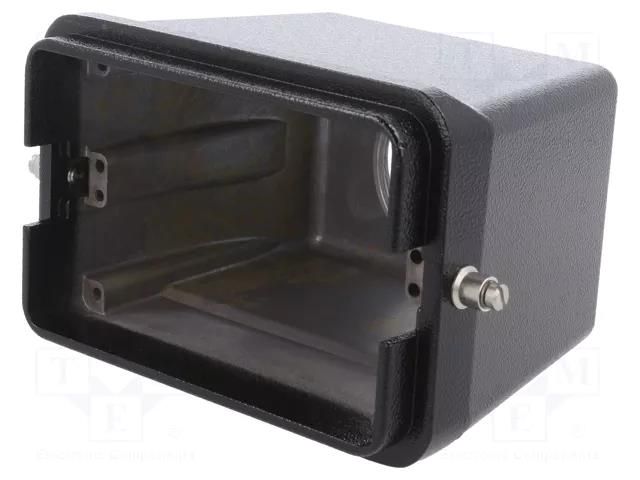 Enclosure: for HDC connectors; Han® M; size 48B (2 x 24B); IP65 HARTING 19370480449