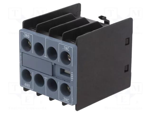 Auxiliary contacts; Size: S0,S00,S2; Leads: screw terminals SIEMENS 3RH2911-1NF11