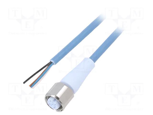 Cable: for sensors/automation; M12; PIN: 4; straight; 10m; plug MURRELEKTRONIK 7024-12221-3211000