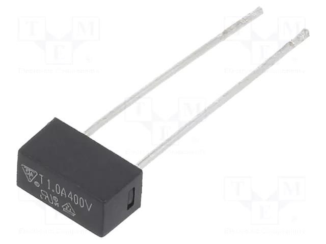 Fuse: fuse; 1A; 400VAC; time-lag; TE5; 883.400G ESKA 883417G