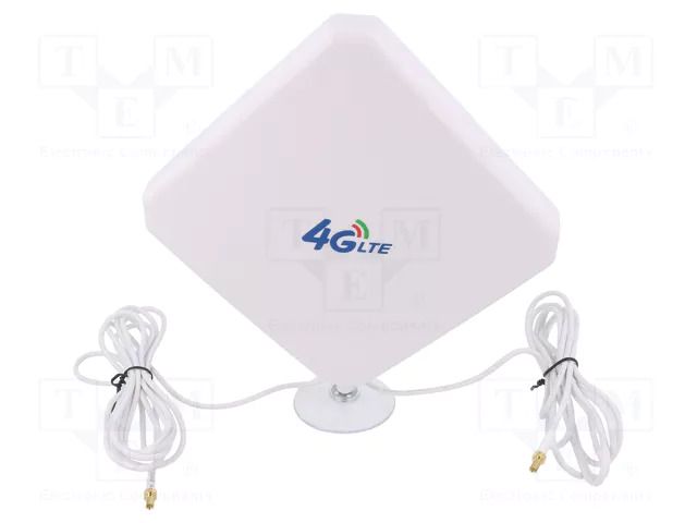Antenna; LTE; 20dBi; for wall mounting; 50Ω; -40÷85°C; TS9 SR PASSIVES 4G-ANT-PNL01-TS9