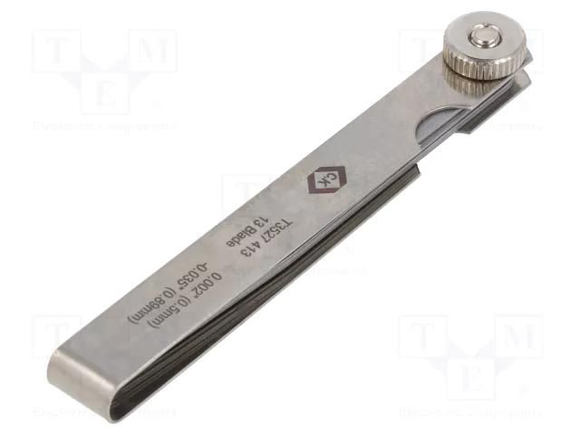 Feeler gauge; Range: 2/3/4/5/6/8/10/12/15/20/25/30/35; L: 100mm C.K CK-T3527-413