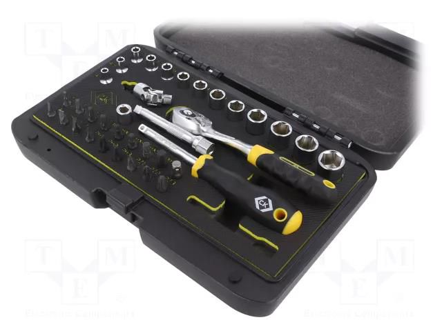 Wrench-set; socket spanner; Mounting: 1/4"; 36pcs. C.K CK-T4660