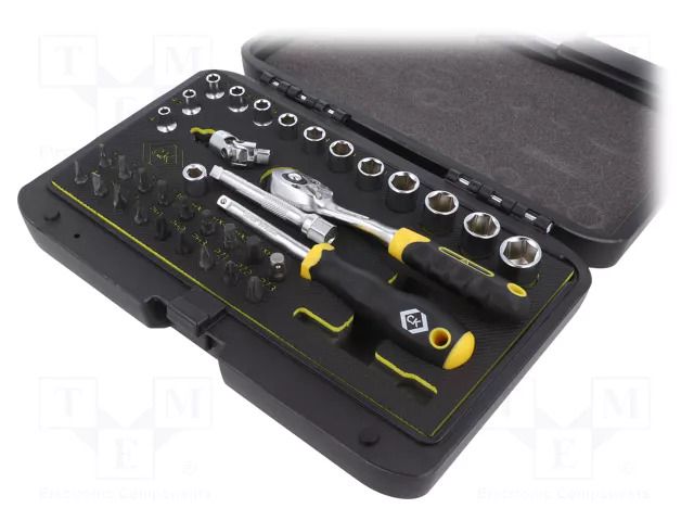 Wrench-set; socket spanner; Mounting: 1/4"; 36pcs. C.K CK-T4660