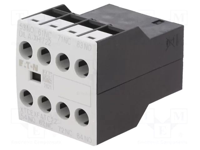 Auxiliary contacts; Leads: screw terminals; front EATON ELECTRIC DILA-XHIT22