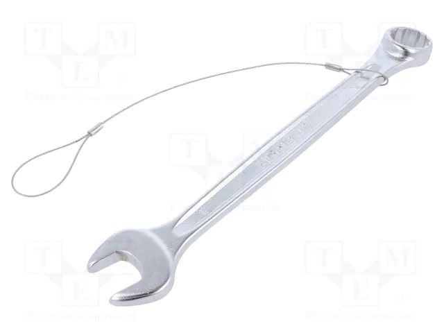 Wrench; combination spanner; 17mm; for working at height; steel BETA BE42NEWHS/17