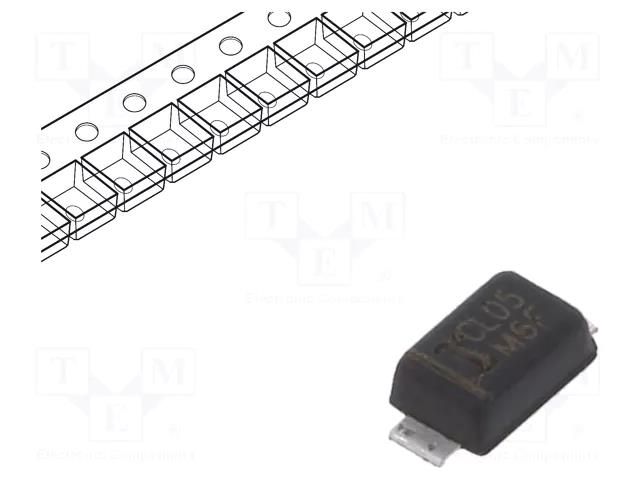 Diode: CRD; single diode; SOD123F; 2÷190V; 4.5÷6.7mA; 0.7W DIOTEC SEMICONDUCTOR CL05M6F-DIO