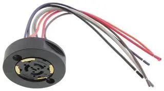 LED CONN, RCPT, 7POS, CABLE MOUNT, 16AWG FLA-R4161-30.