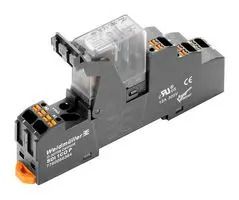 POWER RELAY, SPDT, 10A, 250V, DIN RAIL DRIKITP 230VAC 1CO LD