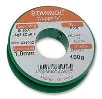 SOLDER WIRE, LEAD FREE, 1.0MM, 100G 631902