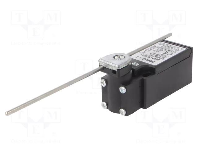 Limit switch; adjustable plunger, max length 170mm; NO + NC PANASONIC MAP1T71Z11