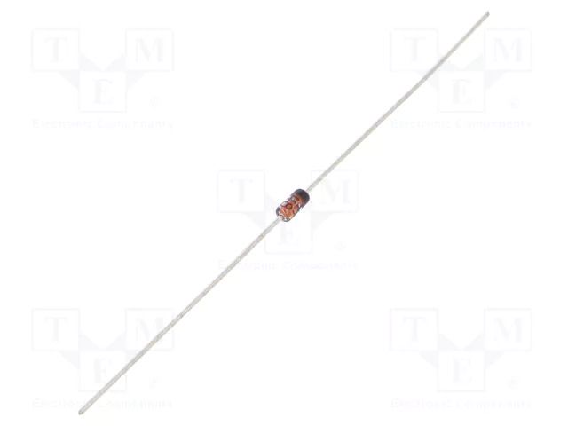 Diode: rectifying; THT; 100V; 300mA; Ifsm: 2A; DO41; Ufmax: 1V; 8ns NTE Electronics NTE519