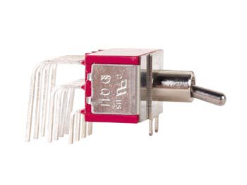 90░ VERTICAL TOGGLE SWITCH 4PDT ON-ON 8401I 5410329267520