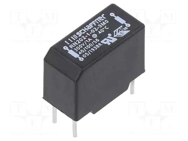 Inductor: wire with current compensation; THT; 1A; 210mΩ; 3mH SCHAFFNER RN202-1-02-3M0