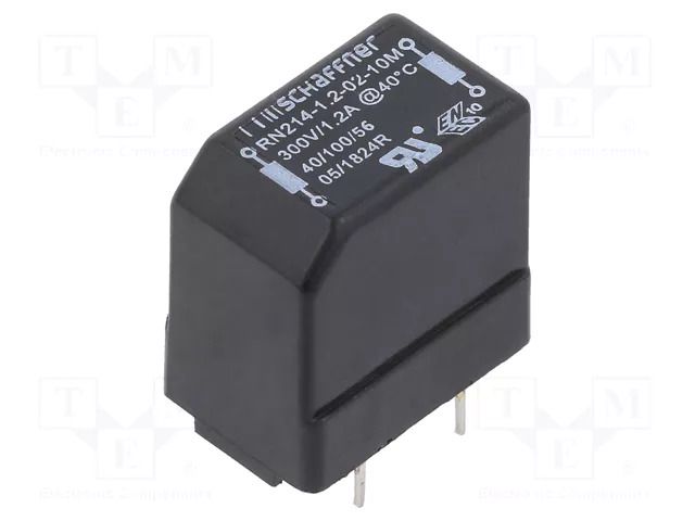 Inductor: wire with current compensation; THT; 1.2A; 195mΩ; 10mH SCHAFFNER / TE Connectivity RN214-1.2-02-10M