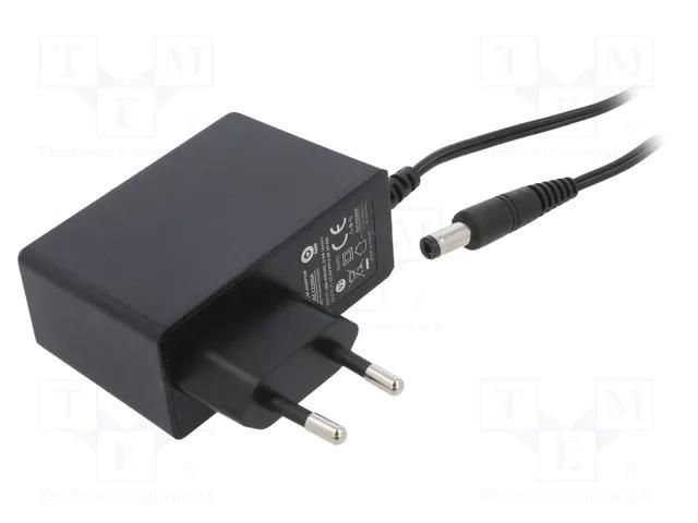 Power supply: switching; mains,plug-in; 12VDC; 2A; 24W; 86.2%; POSC POS POSC12200A-25